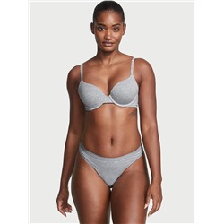 Stretch Cotton Thong Panty