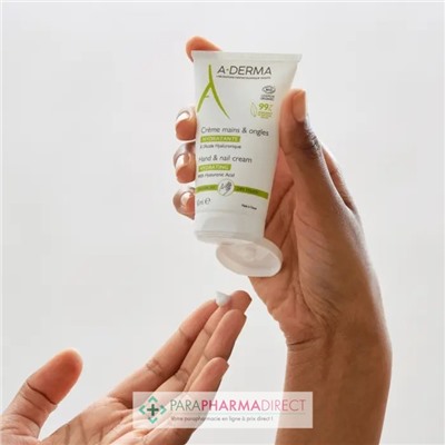 A-Derma Crème Mains & Ongles Hydratante BIO 50ml