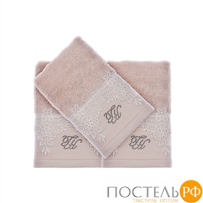 T1210T10111105 Полотенце Tivolyo home JULIET бежевый 50X100