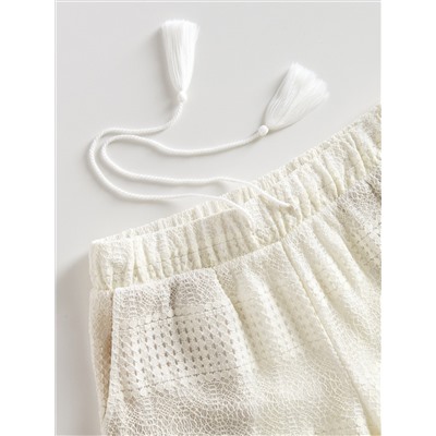 Shorts aus Spitze