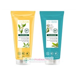 Klorane Cupuaçu Gel Douche Nutritif Fleur d'Oranger + Gel Douche Nutritif Eau de Tiaré 2x200mlLot  × 2