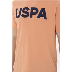 Erkek Regular Fit Bisiklet Yaka Somon Basic Tişört