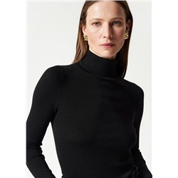 Merino Turtleneck Sweater