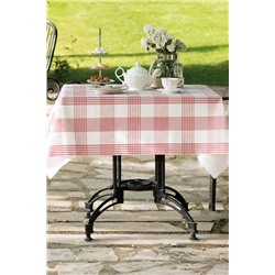 Majori Pvc Masa Örtüsü - Kırmızı - 140x140 cm