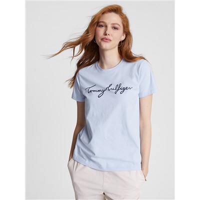 TOMMY HILFIGER SIGNATURE CREWNECK T-SHIRT