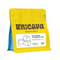 Тёмный шоколад 70 % какао (Колумбия, Cooagronevada Organic)