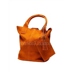 Ab.Zapatos Pelle SHOPPER ser (590) naranja