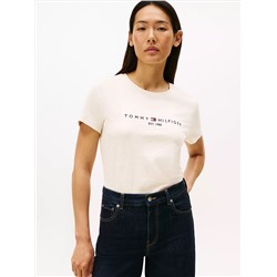 Embroidered Tommy Logo T-Shirt