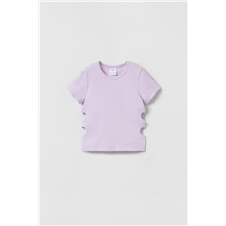 CAMISETA RIB CUT OUT CORAZONES