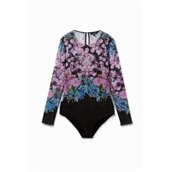 Body slim floral