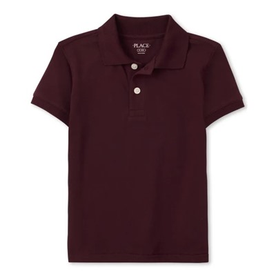 Boys Uniform Pique Polo
