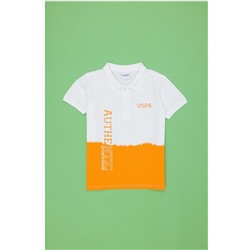 Erkek Çocuk Turuncu Polo Yaka Tişört