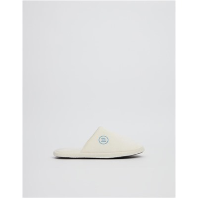 Slippers, Men, White