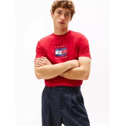 Short-Sleeve 1985 Flag Graphic T-Shirt