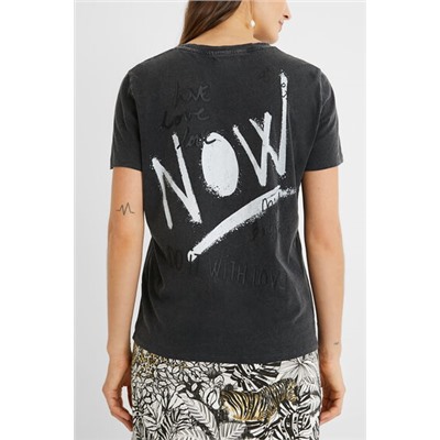 Camiseta manga corta mensajes