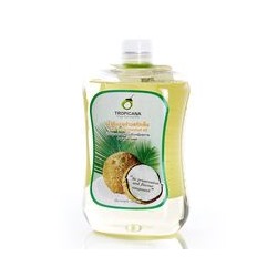 Натуральное нерафинированное кокосовое масло Tropicana 1000 мл/TROPICANA VIRGIN oil 1000 ml