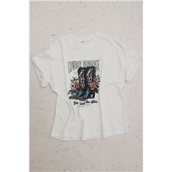 Camiseta gráfica western