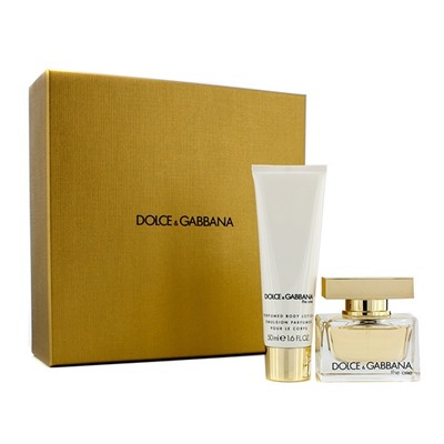DOLCE & GABBANA THE ONE edp (w) 30ml + 50ml b/l