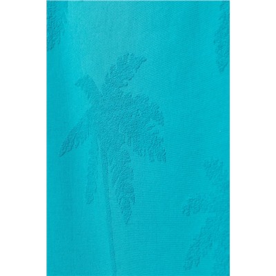 Fourne %100 Pamuk Plaj Havlusu - Turkuaz - 70x150 cm