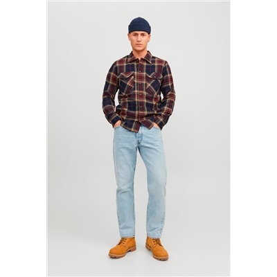 Vaquero recto Celeste
