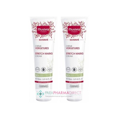 Mustela Maternité Crème Vergetures Action 3en1 2x150ml