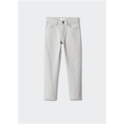 Pantalón recto franela -  Niño | MANGO OUTLET España