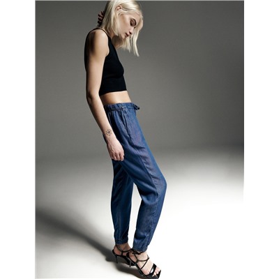 Jogger aus Tencel™ Lyocell