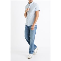 Camisa slim fit - Azul