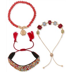 GUESS 3-Pc. Set Mixed Bracelets