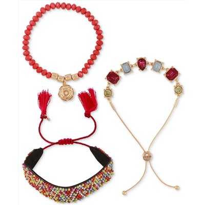 GUESS 3-Pc. Set Mixed Bracelets