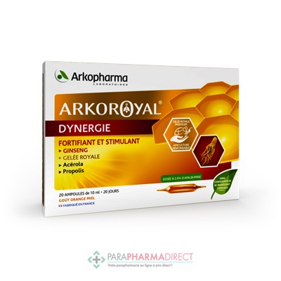 ArkoPharma ArkoRoyal Dynergie Fortifiant & Stimulant 30 ampoules