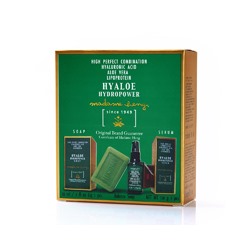 Мыло и сыворотка с алоэ вера для сухой кожи (сыворотка 30 ml и мыло 80 гр) / HYALOE HYDROPOWER Set Madame Heng
