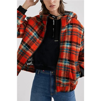Chaqueta oversize capucha