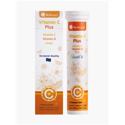 Витамин С Medicago - Vitamin C Plus 20 шипучих таблеток
