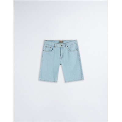 Denim Shorts, Men, Light Blue
