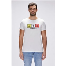 Bad Bear, Erkek Beyaz Entree T-shirt Tshirt 25.01.07.005-c04