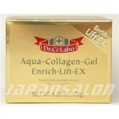 Dr.Ci:labo  AQUA-COLLAGEN-GEL ENRICH-LIFT-EX - Доктор Силабо насыщенный лифтинг-крем. 120 грамм