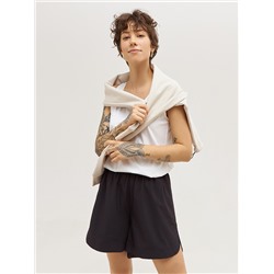 Легкие oversize шорты CANBYA с фигурным краем