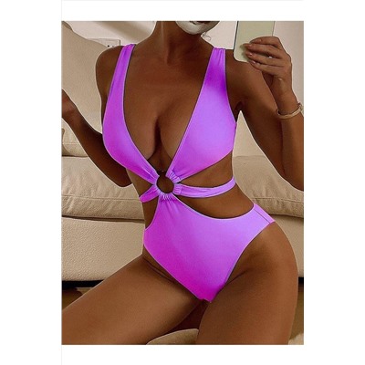 DEEP BEACH Cut Out Halkalı Mayokini Db200725m DB200725M