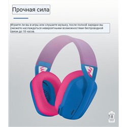 Беспроводные наушники Logitech G435 LIGHTSPEE*D