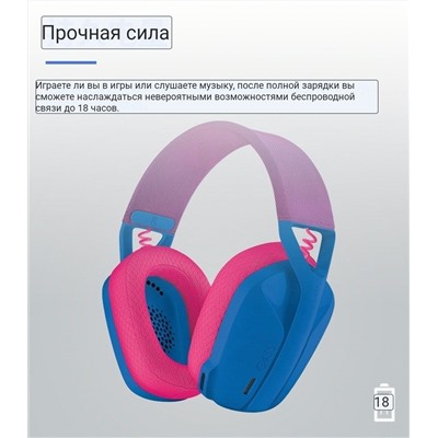 Беспроводные наушники Logitech G435 LIGHTSPEE*D