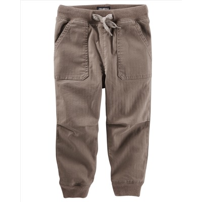 Twill Joggers