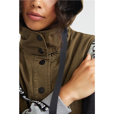 Parka capucha Mickey Mouse