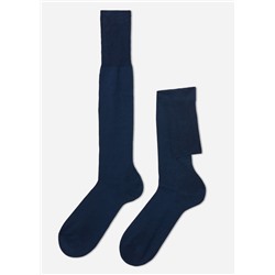 Lange Herrensocken mit Fil d‘Ecosse