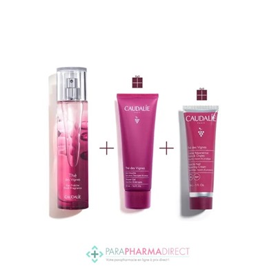 Caudalie Thé des Vignes - Coffret Noël "Obsession Thé des Vignes"