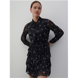 Kleid mit Rüschen