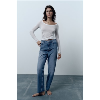 Z1975 HIGH-RISE STRAIGHT JEANS
