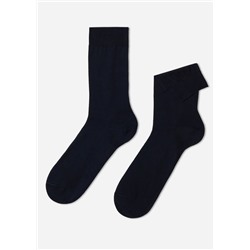 Kurze Herrensocken mit Fil d‘Ecosse