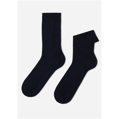 Kurze Herrensocken mit Fil d‘Ecosse
