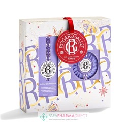 Roger & Gallet - Coffret Noël Bienfaisant Lavande Royale (Eau Parfumée 100ml + Savon 100g)